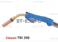 Горелка для полуавтоматической сварки TBi 260-blue-ESG, длина 3 метра - st-e.info - Первоуральск