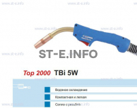 Горелка для полуавтоматической сварки TBi 5W-blue-ESW, длина 5 метров - st-e.info - Первоуральск
