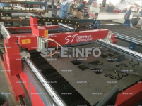 Портальный станок скоростной плазменной резки метала ST-1325UF - st-e.info - Первоуральск