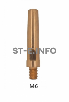 Наконечник М6*45*1,2 (для горелки qtb-500) Panasonic - st-e.info - Первоуральск