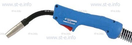 Горелка для полуавтоматической сварки TBi 250-DR-blue-ESG, со сменным поворотным корпусом, длина 3 метра - st-e.info - Первоуральск