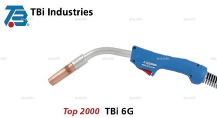 Горелка для полуавтоматической сварки TBi 6G, длина 5 метров - st-e.info - Первоуральск