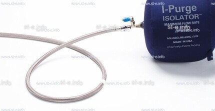 Односторонняя заглушка с трубкой и клапаном ISO 42" (1066 mm)  - st-e.info - Первоуральск