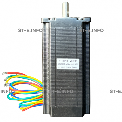 Двухфазный шаговый двигатель 57HS112-4004А08-D21 вал 8,0 мм - st-e.info - Первоуральск