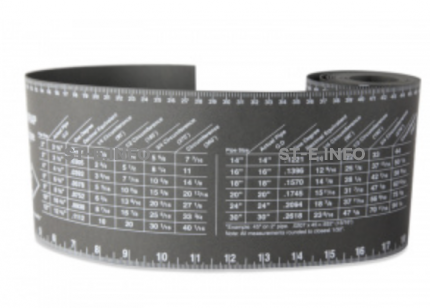Лента для разметки труб 128mm*2500mm - st-e.info - Первоуральск
