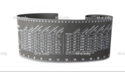 Лента для разметки труб 100mm*1220mm - st-e.info - Первоуральск