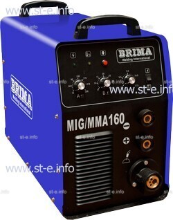 Сварочный полуавтомат инверторный одноблочный Brima MIG/MMA-160 - st-e.info - Первоуральск